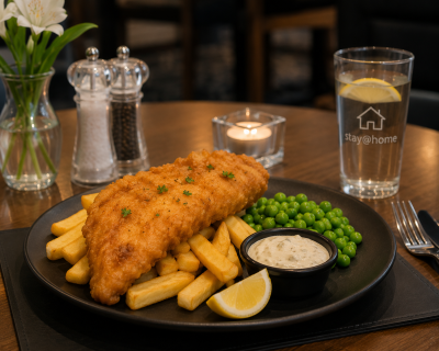 Hand-Battered Cod & Chips