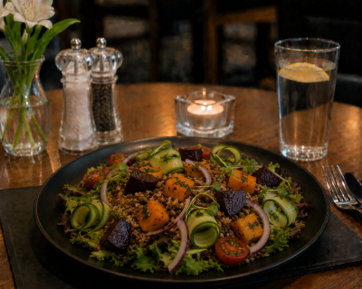 Roasted Vegetable Grain Salad