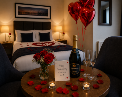 Romantic room setup